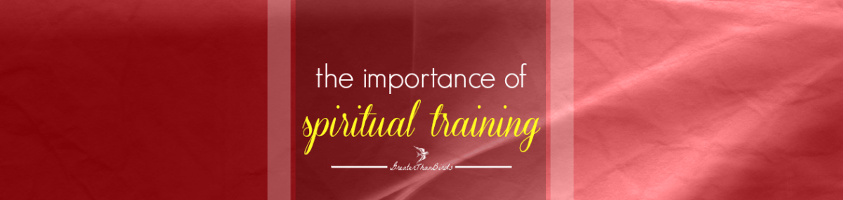 The Importance of Spiritual&nbsp;Training